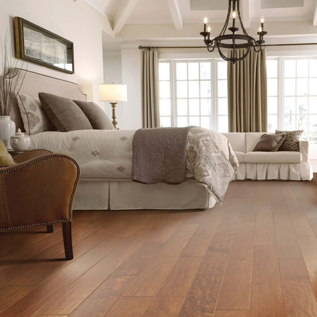 Bedroom hardwood | Boyer's Floor Covering