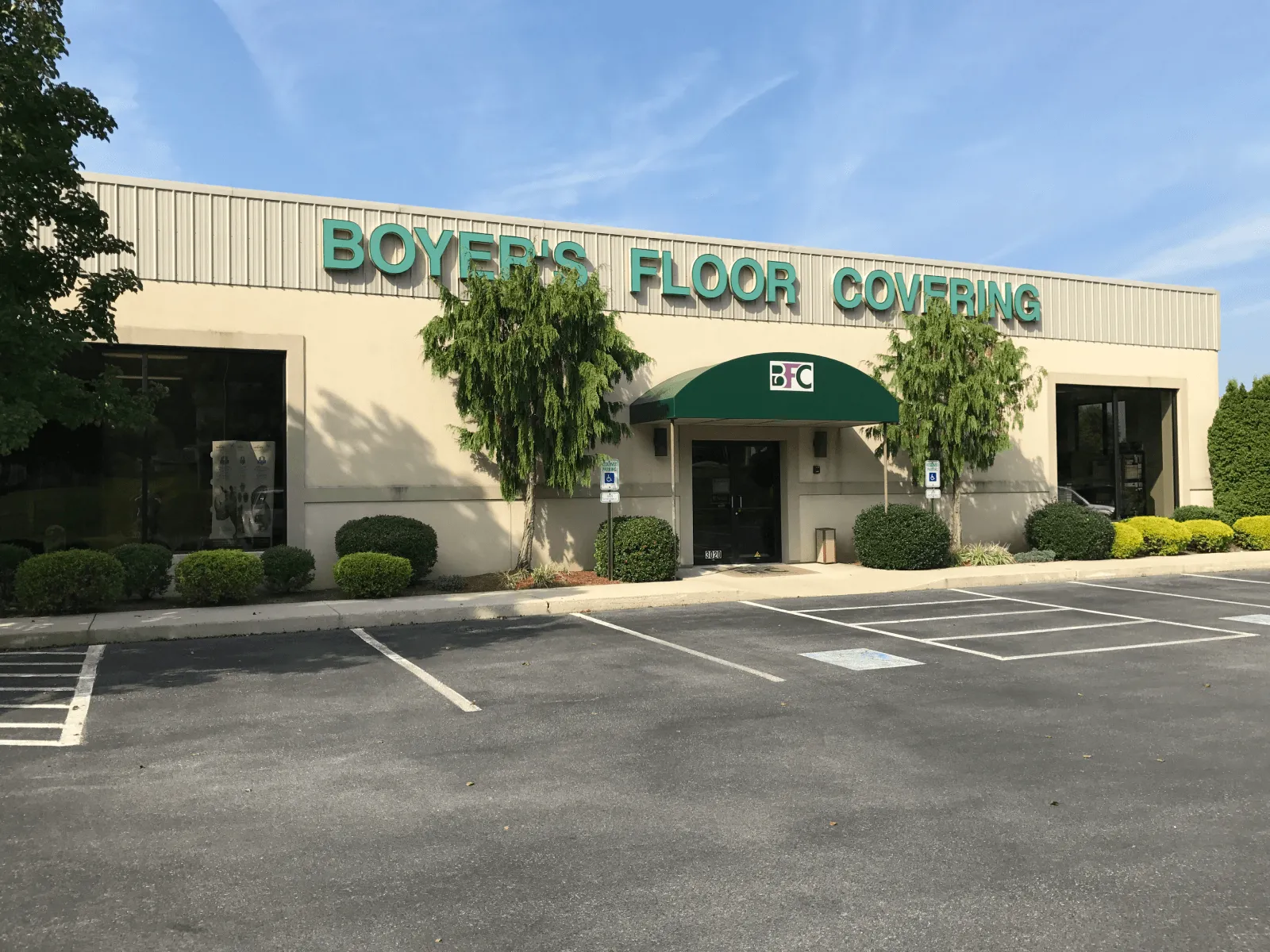 Store front | Boyer's Floor Covering